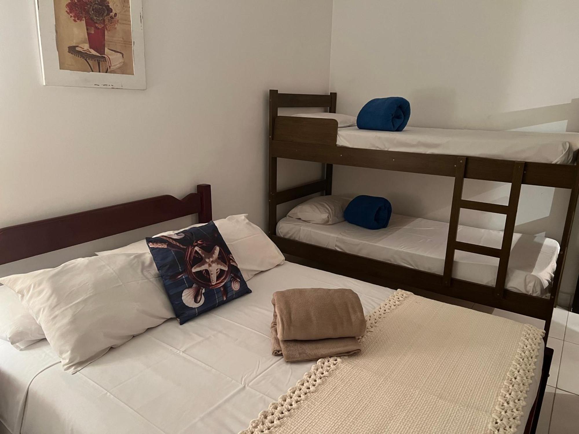 Apartamento 100 Mts Da Praia غوارويا المظهر الخارجي الصورة